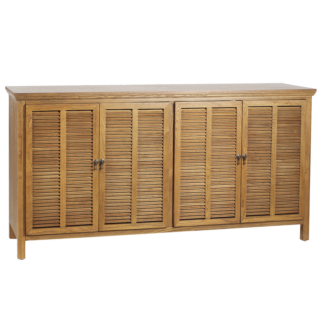 SH Lexi Solid Timber 4 Door Buffet - Elm