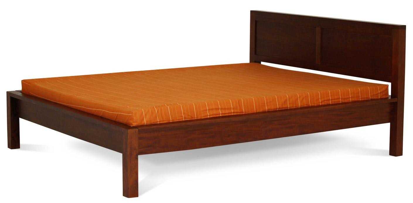 CT Amsterdam Solid Mahogany Timber Queen Bed