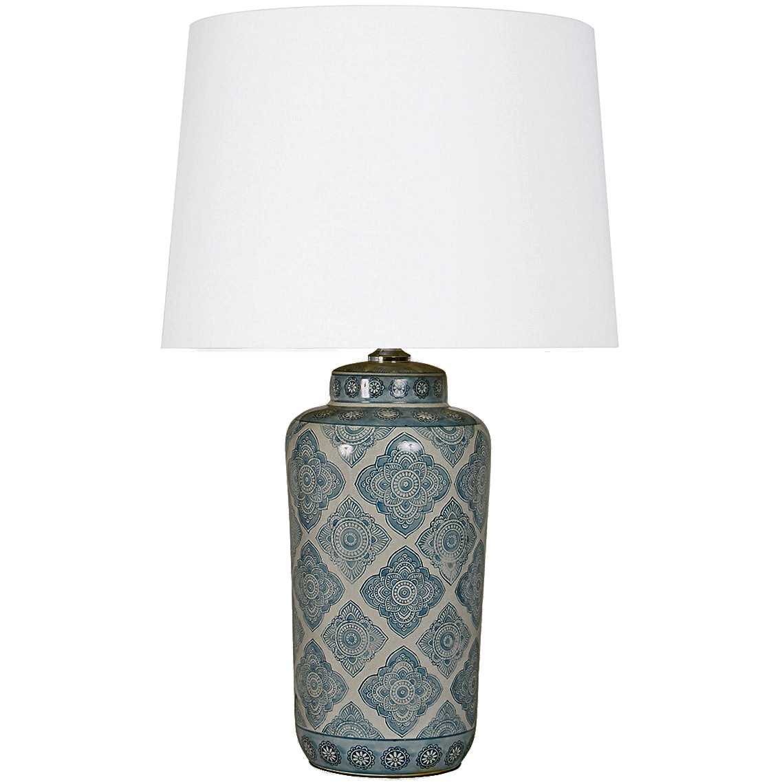 SH Metz Ceramic Base Table Lamp