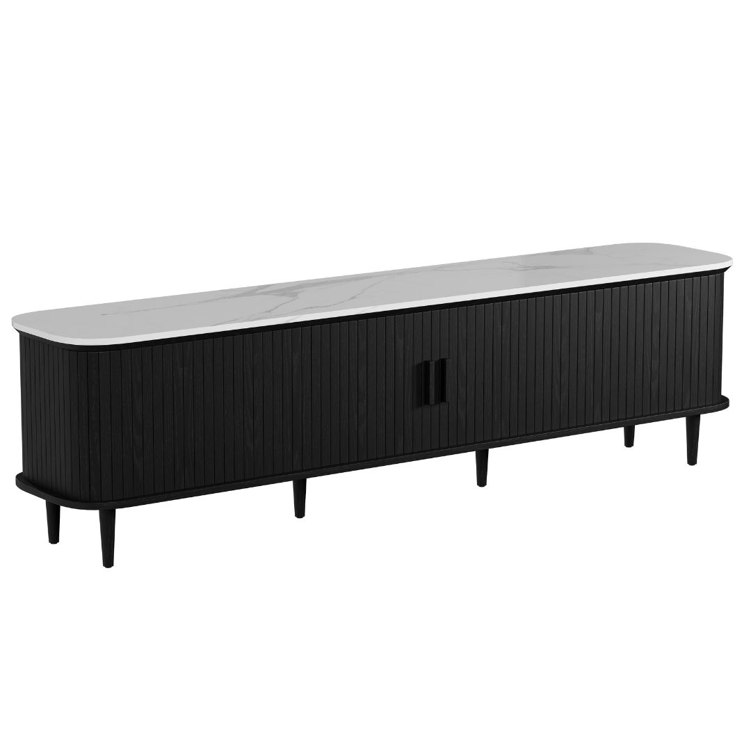 BT Melba 2 Door Marble Top Entertainment Unit
