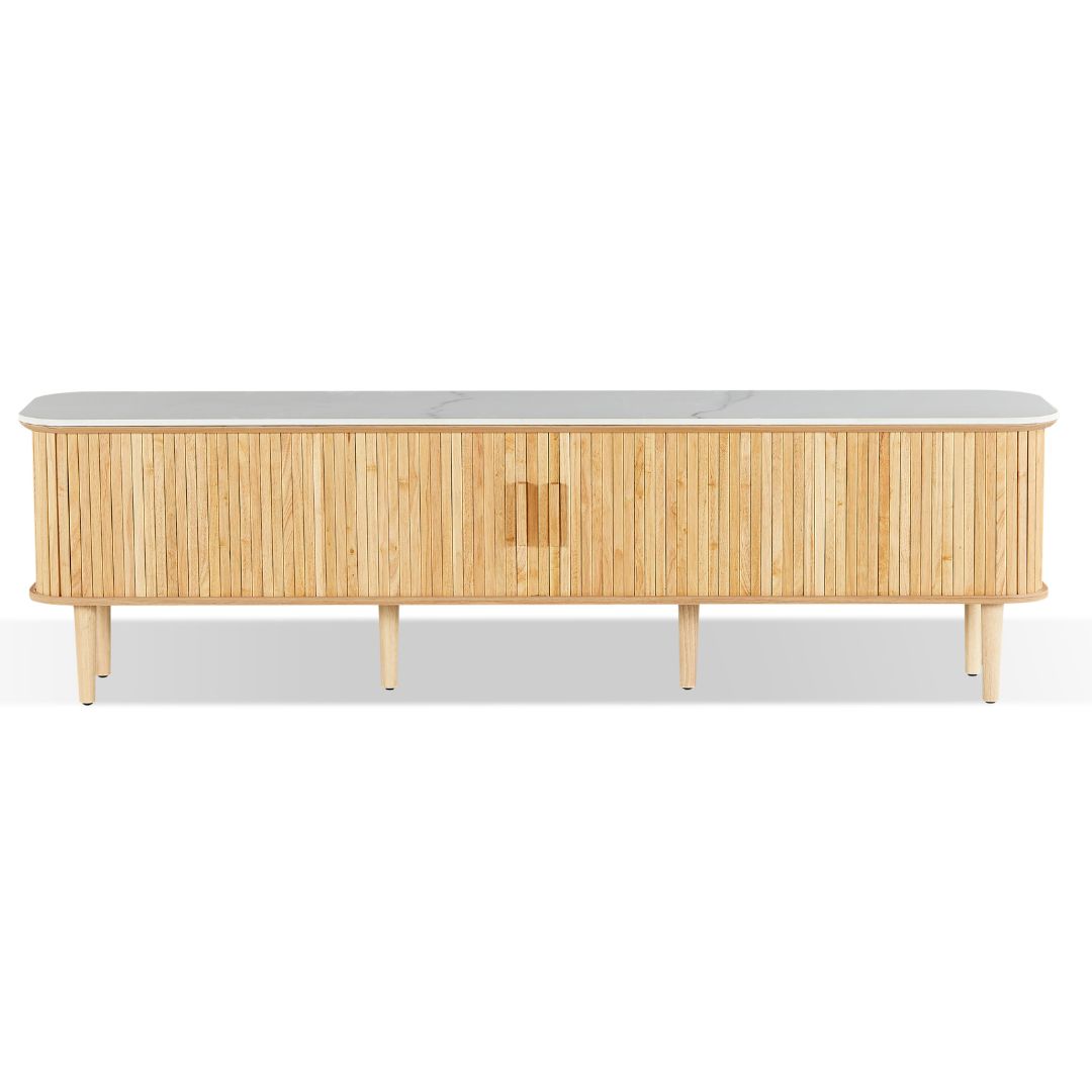 BT Melba 2 Door Marble Top Entertainment Unit
