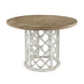 DA Lattice Solid Timber Round Dining Table