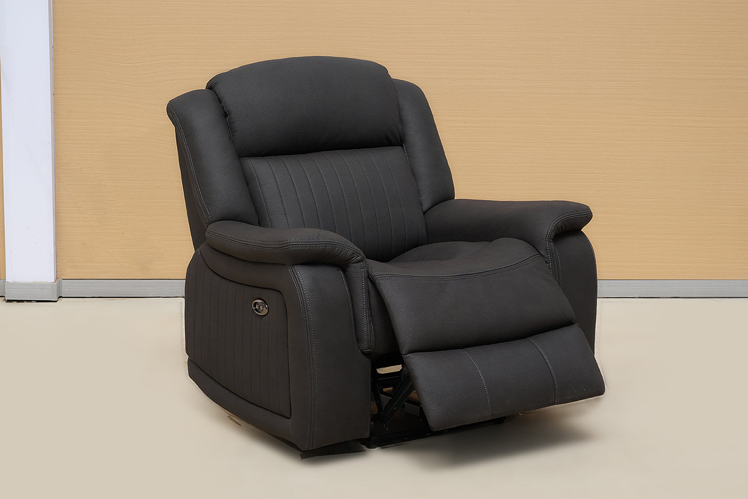 BT Paragon Fabric Upholstered Power Motion Electric Recliner Lounge