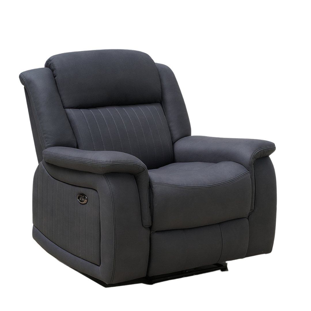 BT Paragon Fabric Upholstered Power Motion Electric Recliner Lounge