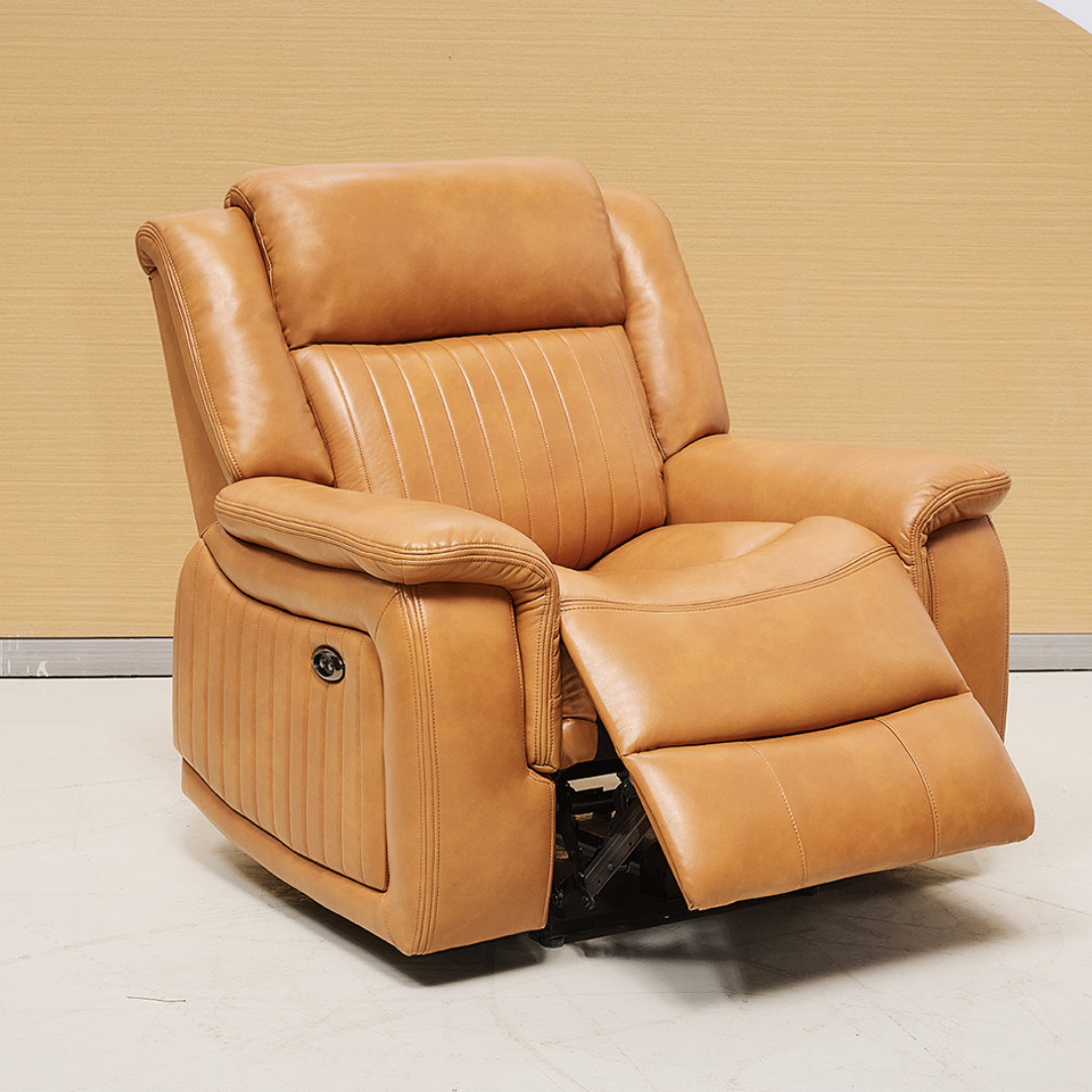 BT Paragon PU Leather Upholstered  1 Seater Electric Recliner Lounge