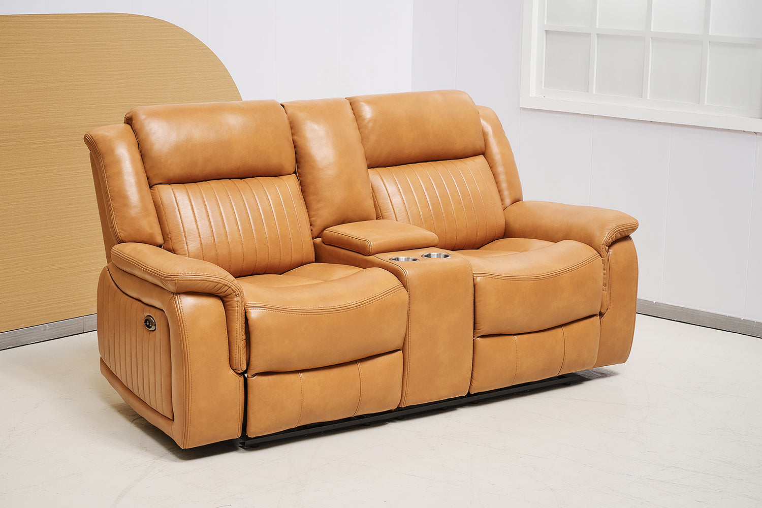 BT Paragon PU Leather Upholstered  2 Seater Electric Recliner Lounge