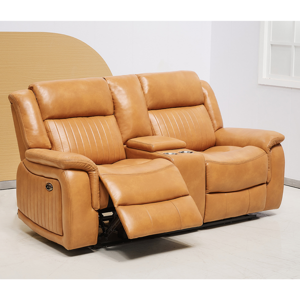 BT Paragon PU Leather Upholstered 2 Seater Electric Recliner Lounge ...