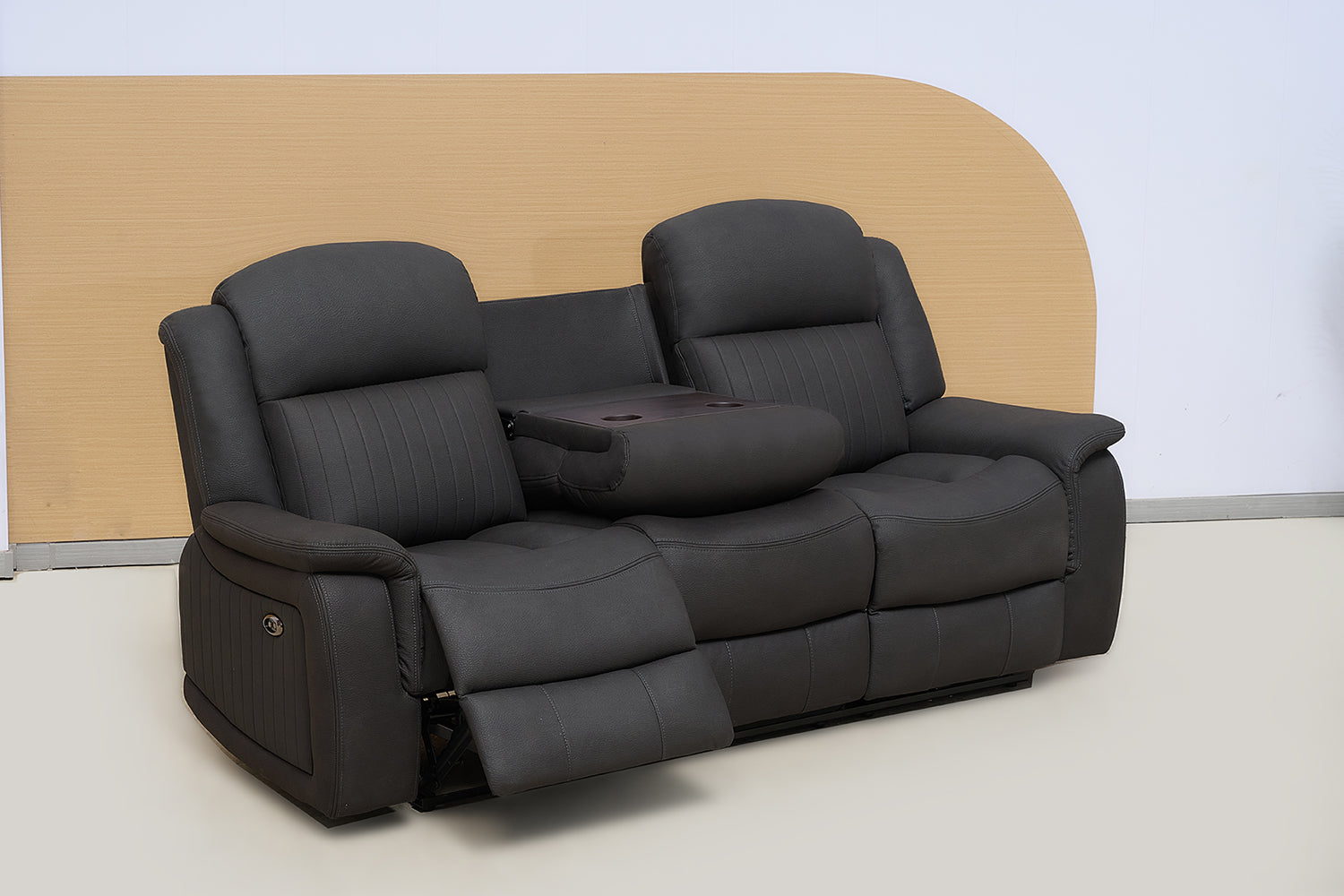 BT Paragon Fabric Upholstered 3 Seater Electric Recliner Lounge