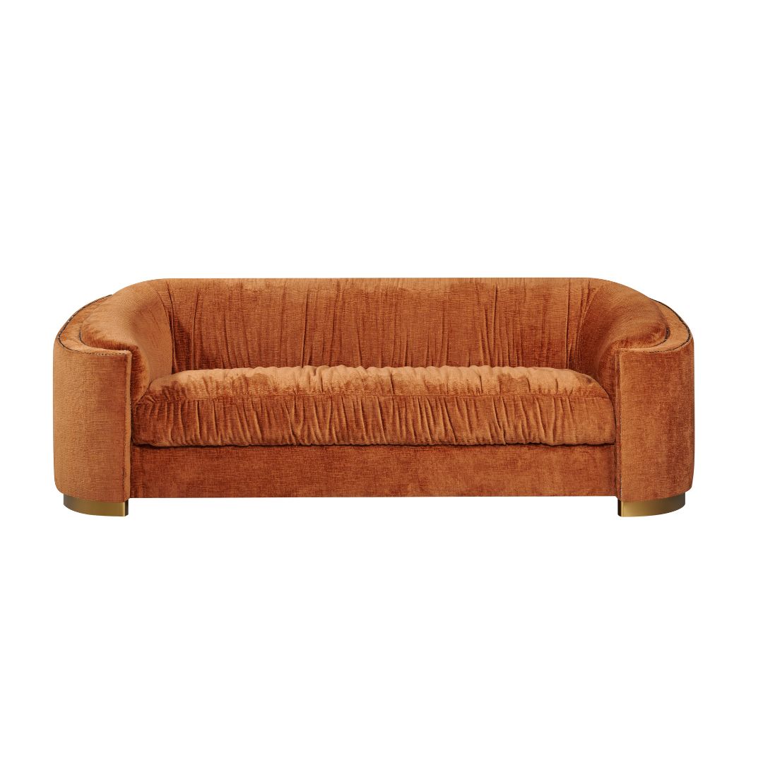 BT Duomo Fabric Upholstered 3 Seater Sofa