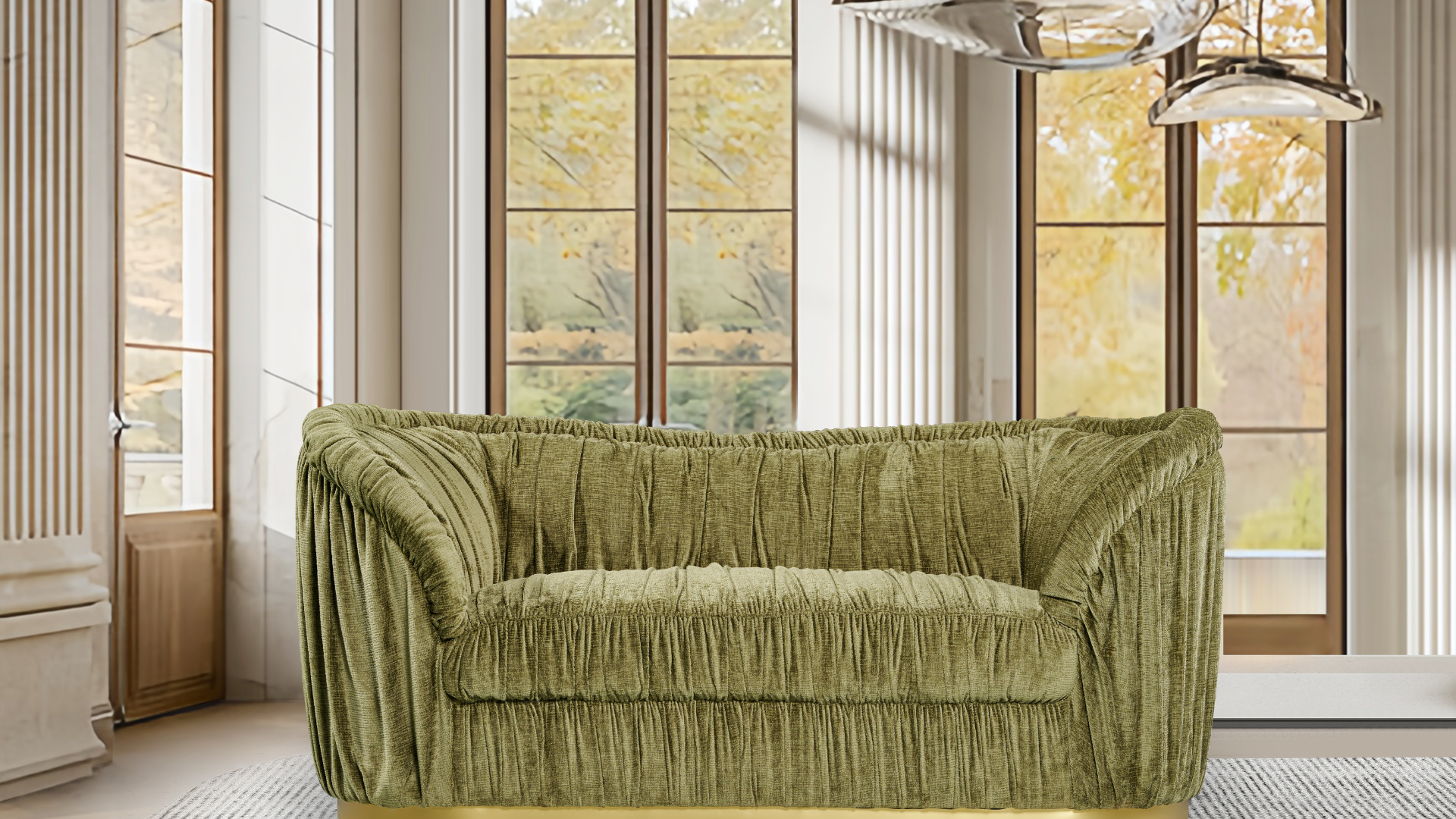 BT Velmoré Fabric Upholstered 2 Seater Sofa