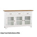 CR Aries Solid Timber 3 Door 3 Drawer Sideboard