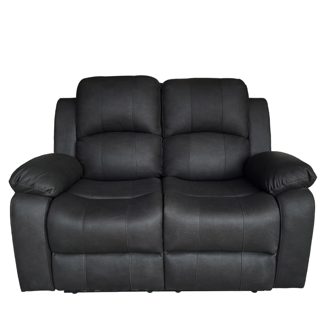 BT Valor Fabric Upholstered 2 Seater Manual Recliner Lounge
