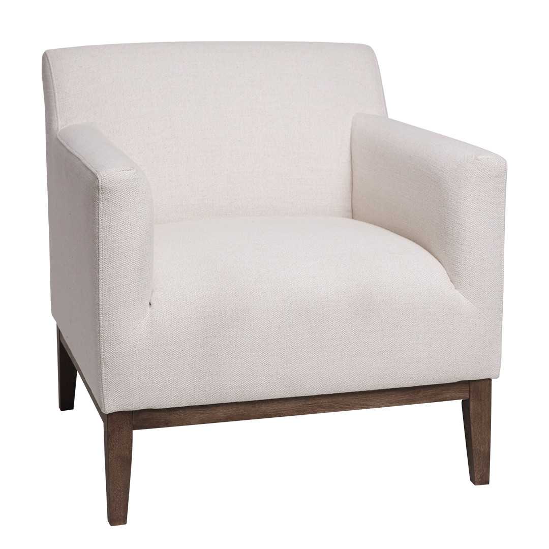 SH Madeline Timber Leg Fabric Armchair