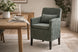 CR Bilboa Fabric Upholstered Timber Leg Armchair