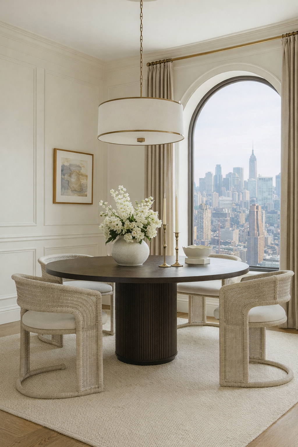 CR Kraton Solid Timber Round Dining Table