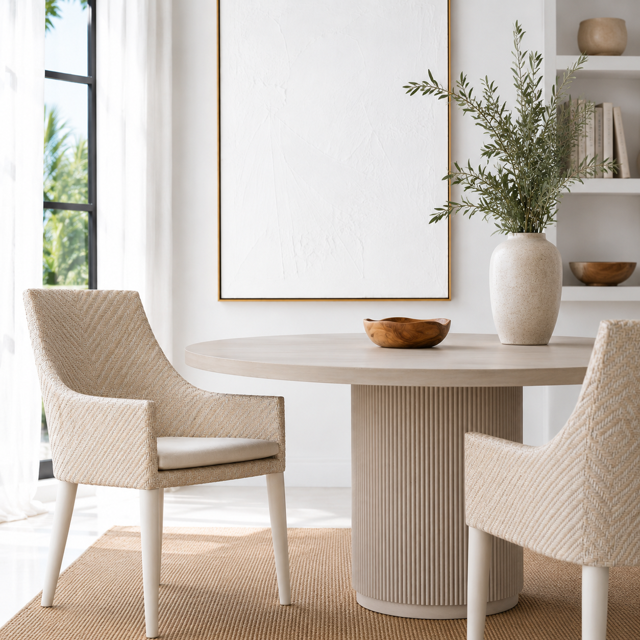 CR Kraton Solid Timber Round Dining Table