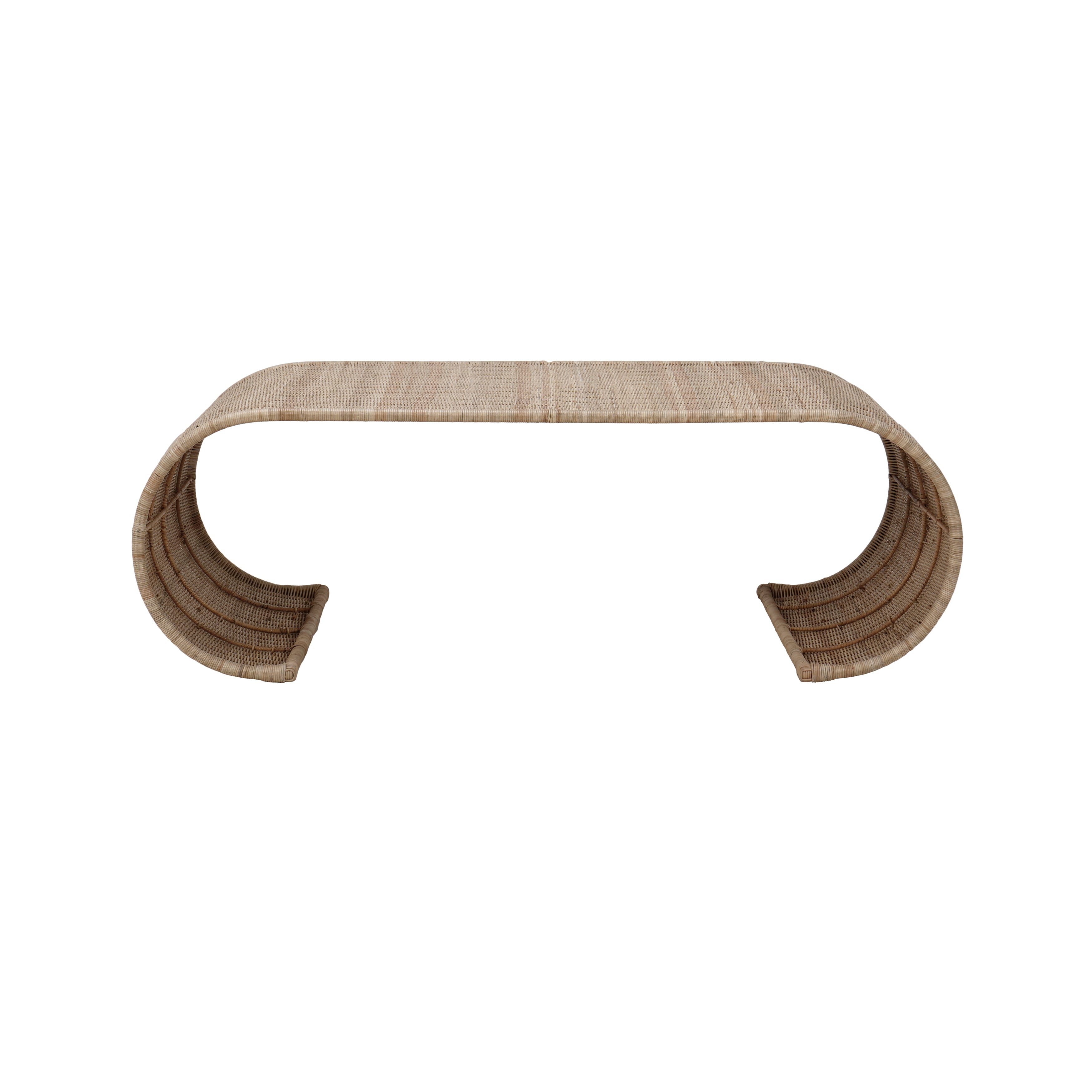 CR Hampton Natural Rattan Coffee Table