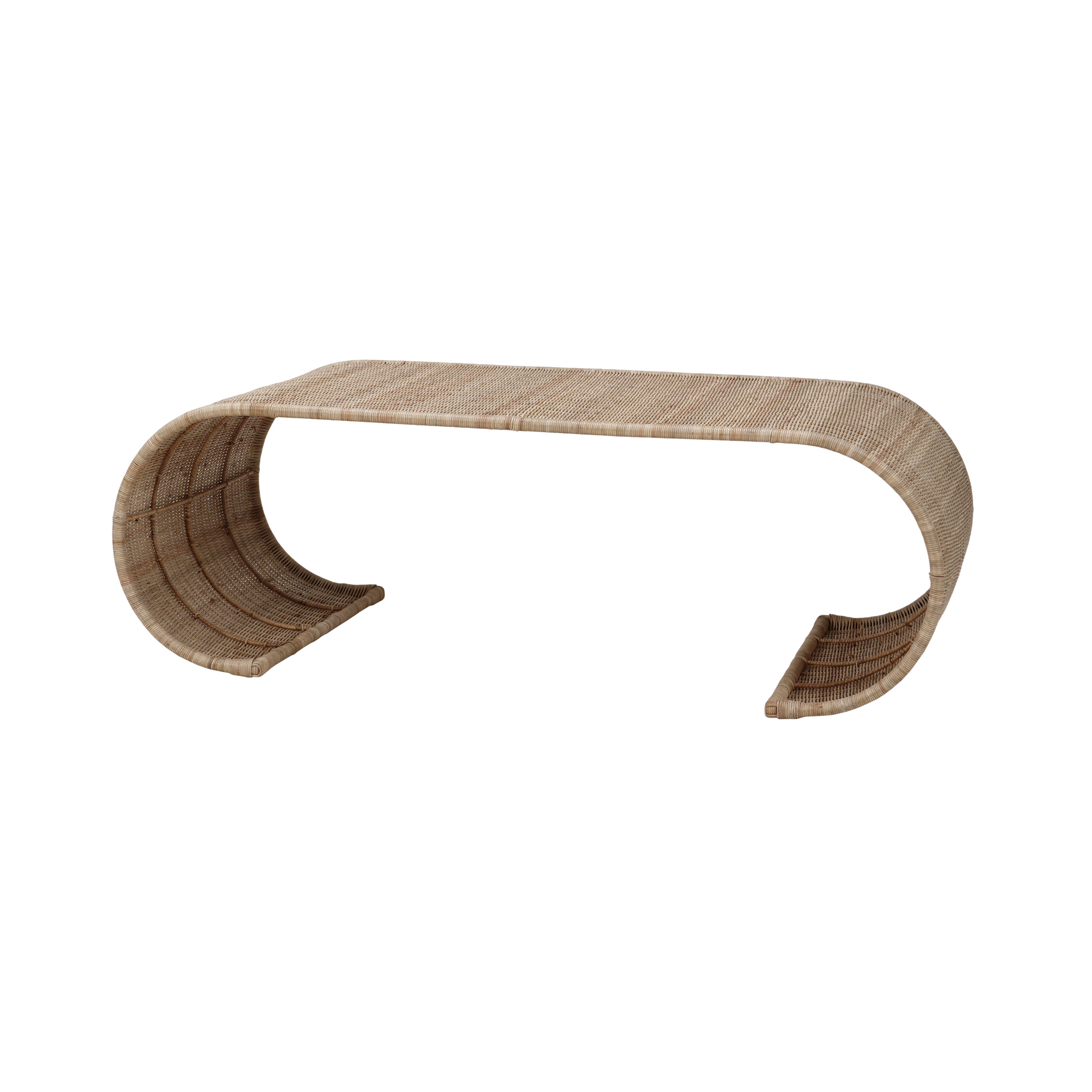 CR Hampton Natural Rattan Coffee Table