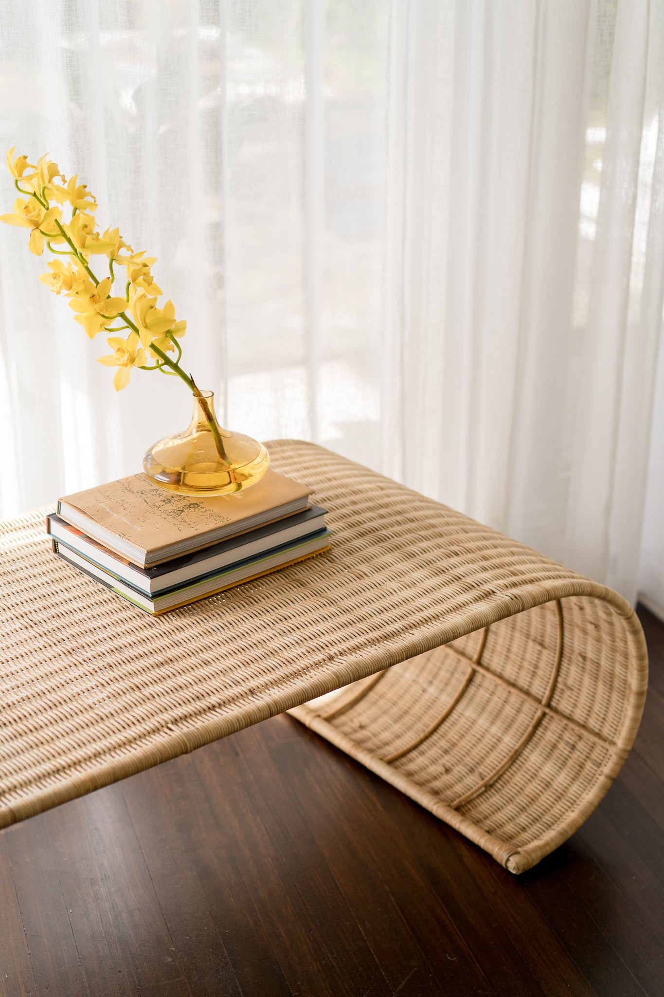 CR Hampton Natural Rattan Coffee Table
