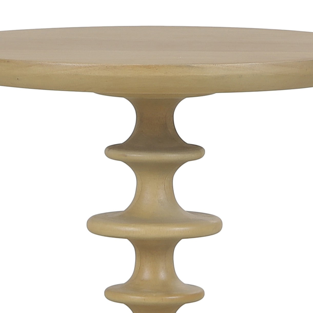 CR Milano Solid Timber Round Side Table
