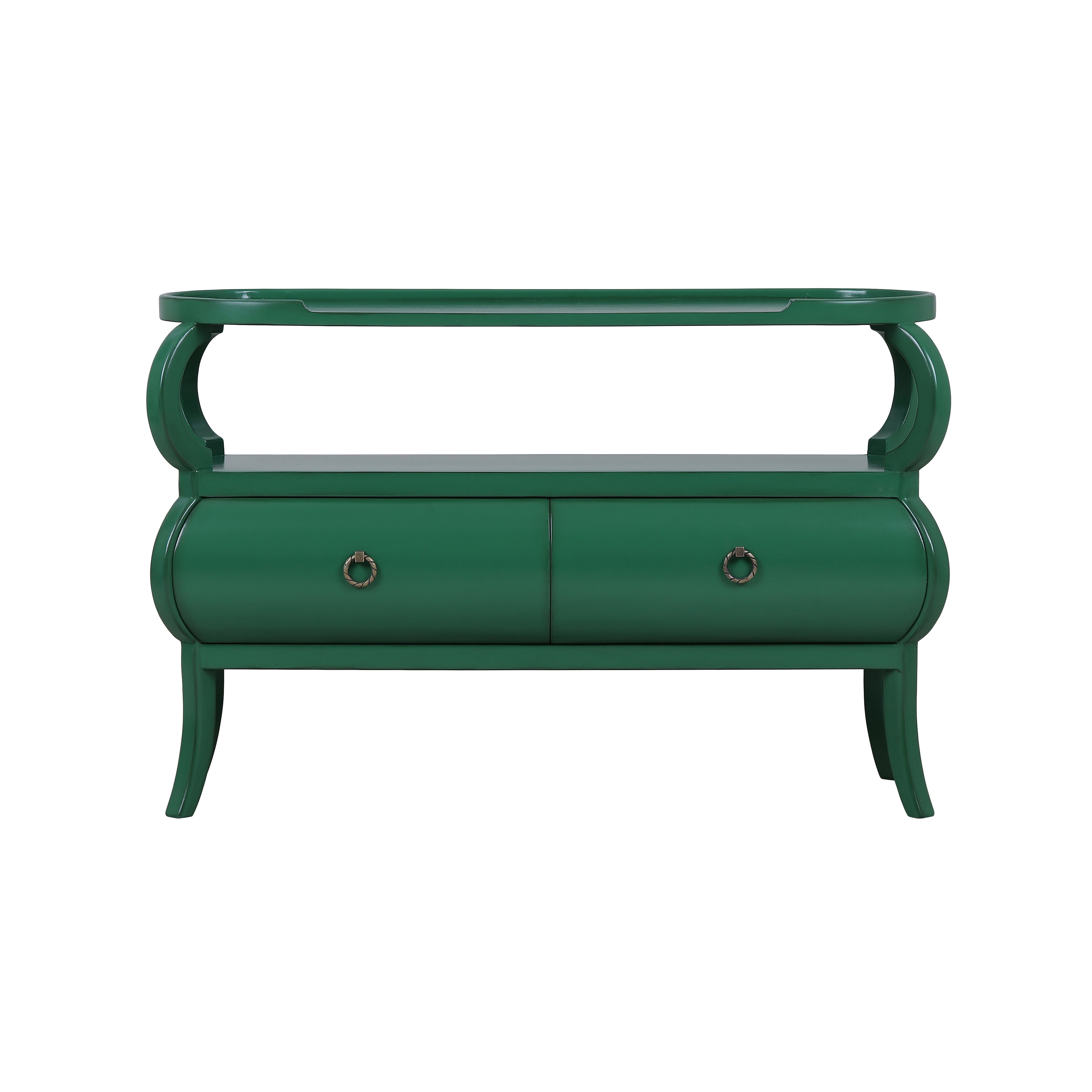 CR Savannah Solid Timber 2 Drawer Console Table