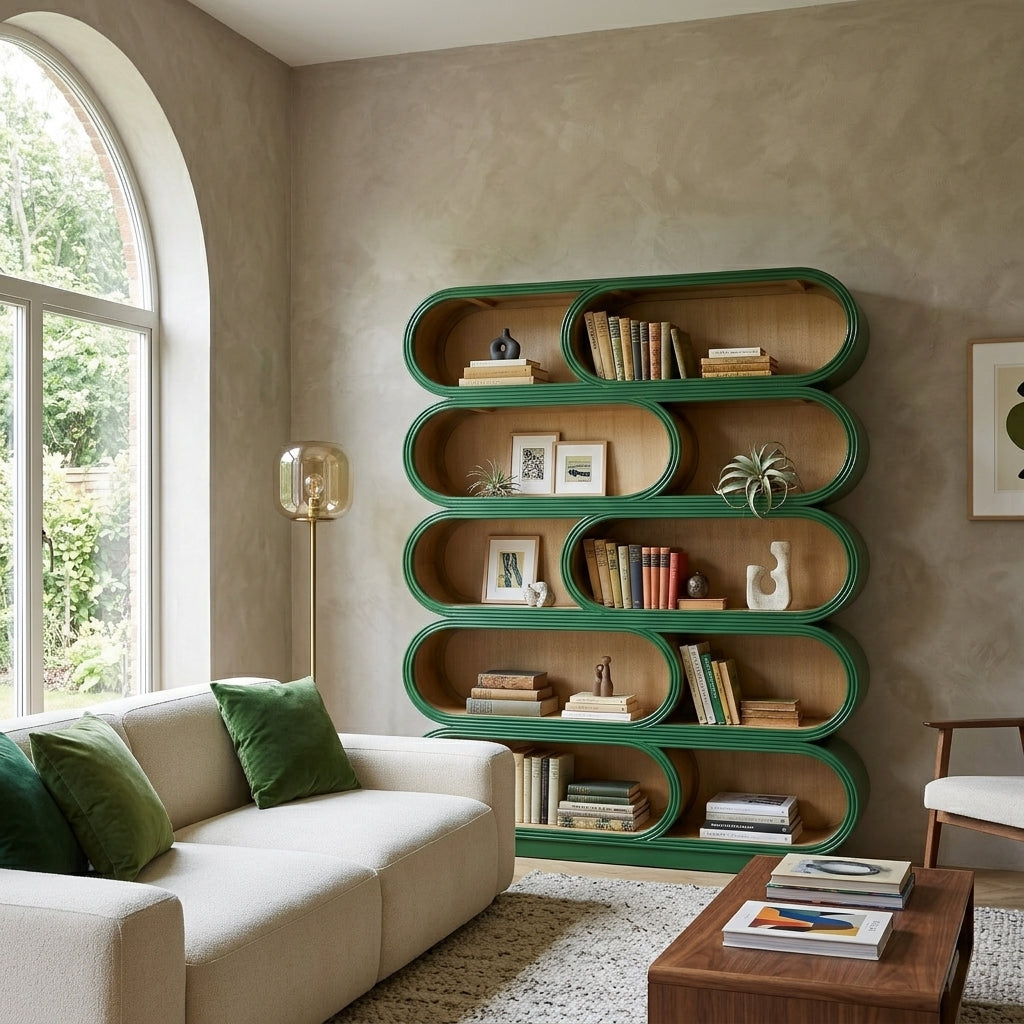CR Infinity 190cm High Solid Timber Bookcase