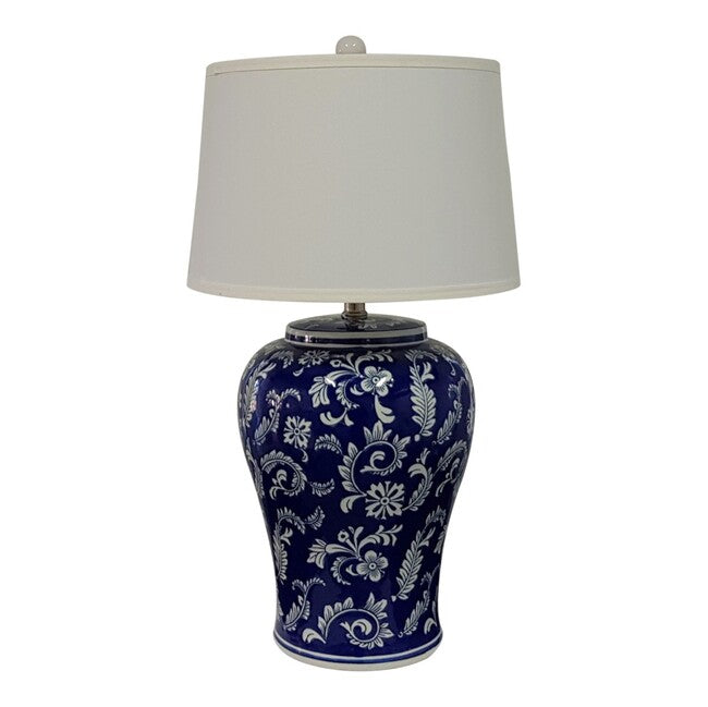 DA Blossom Ceramic Base Table Lamp 68cmh