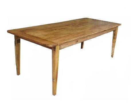 MF Honey Recycled Elm Timber Dining Table