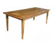 MF Honey Recycled Elm Timber Dining Table