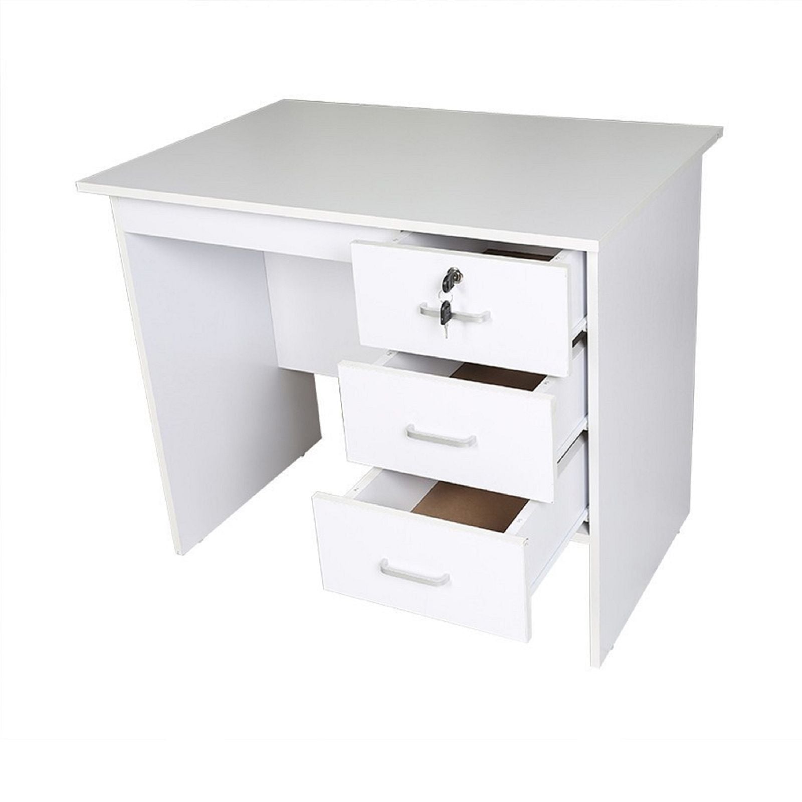 HE  Randwick Melamine Home Office Desk with 3 Drawers