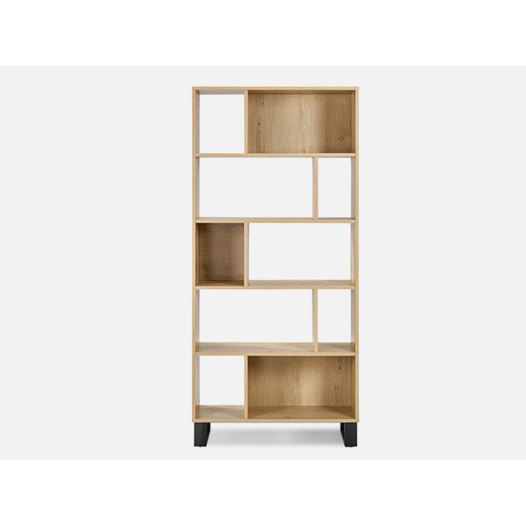 HE Bondi Particle Board Metal Leg Bookcase