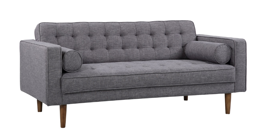 HE Sophia Fabric Upholstered 3 Seater Sofa Bed