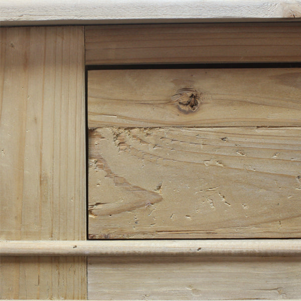 DA Curtis Reclaimed Timber 2 Drawer Console Table