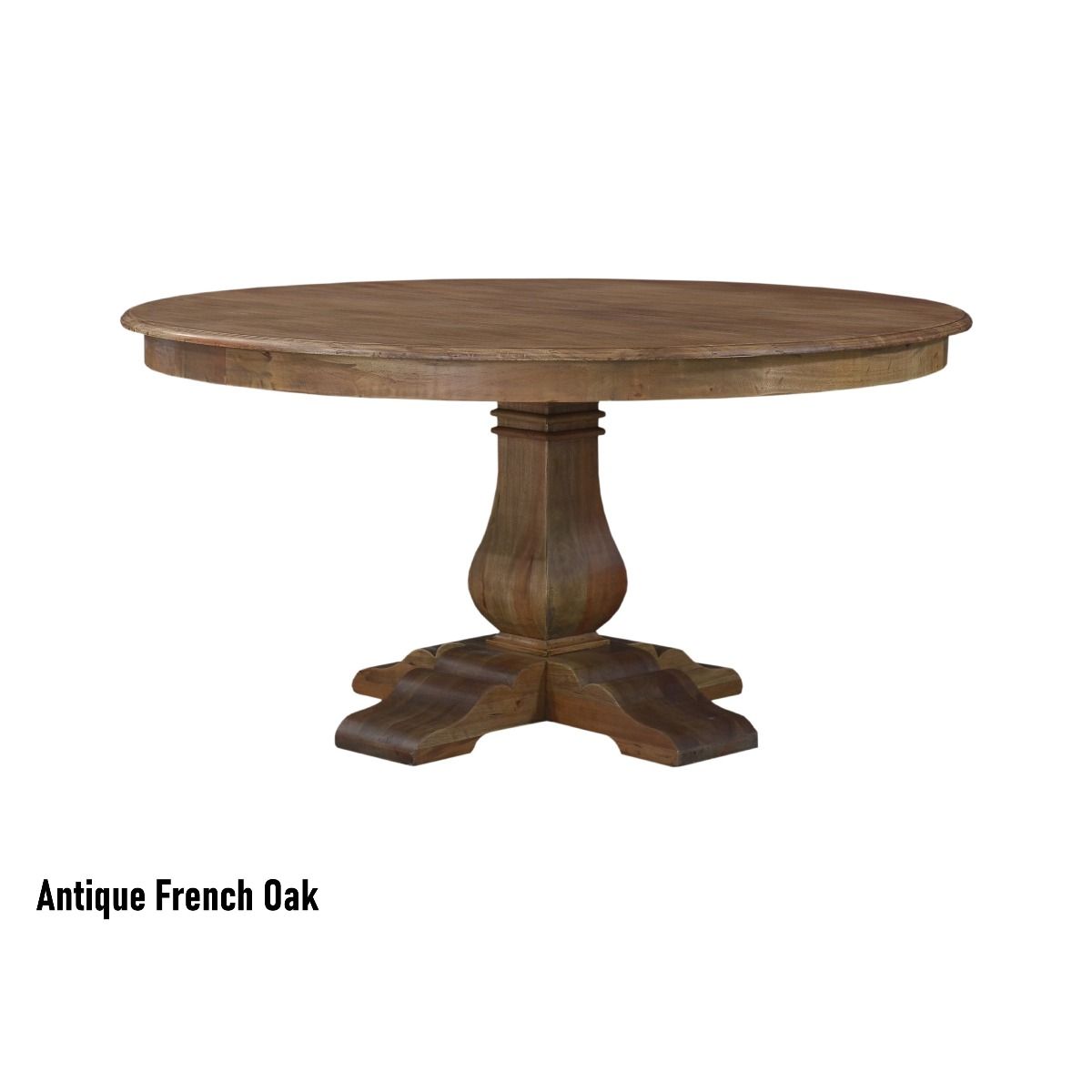 CR Trestle Solid Timber Round Dining Table