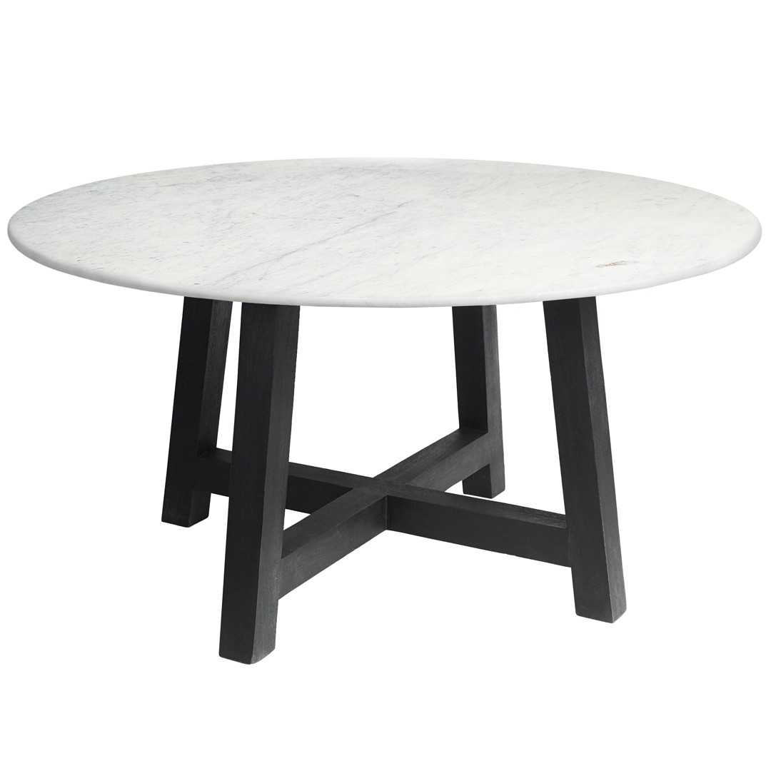 SH Arizona Round Marble Top Dining Table