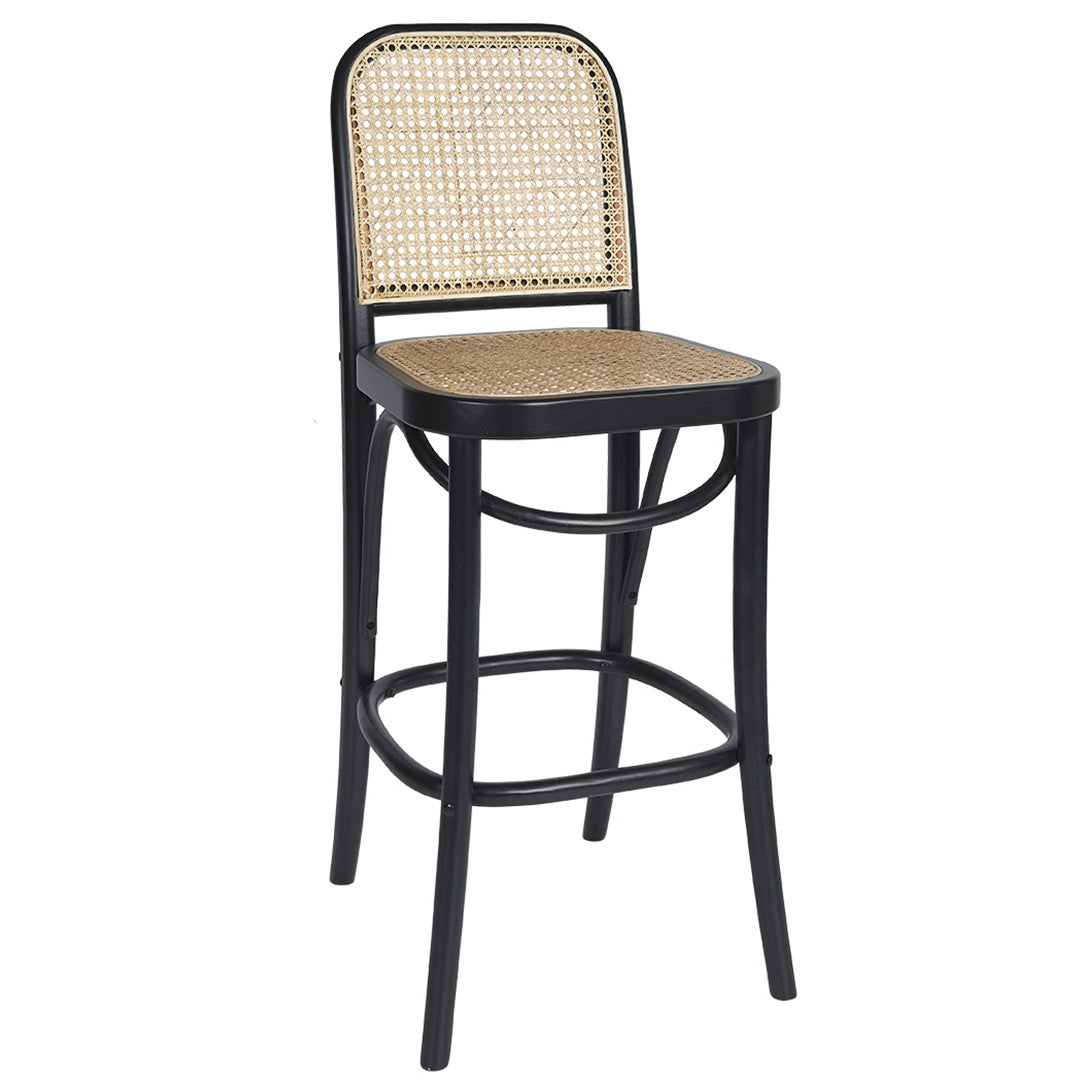 SH Shelly Timber Framed Bar Stool - Black