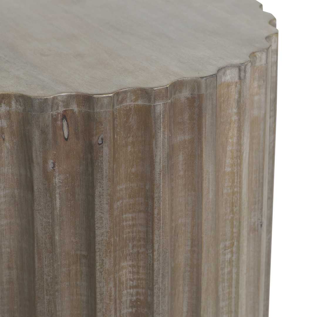 SH Guiyang Timber Log Side Table