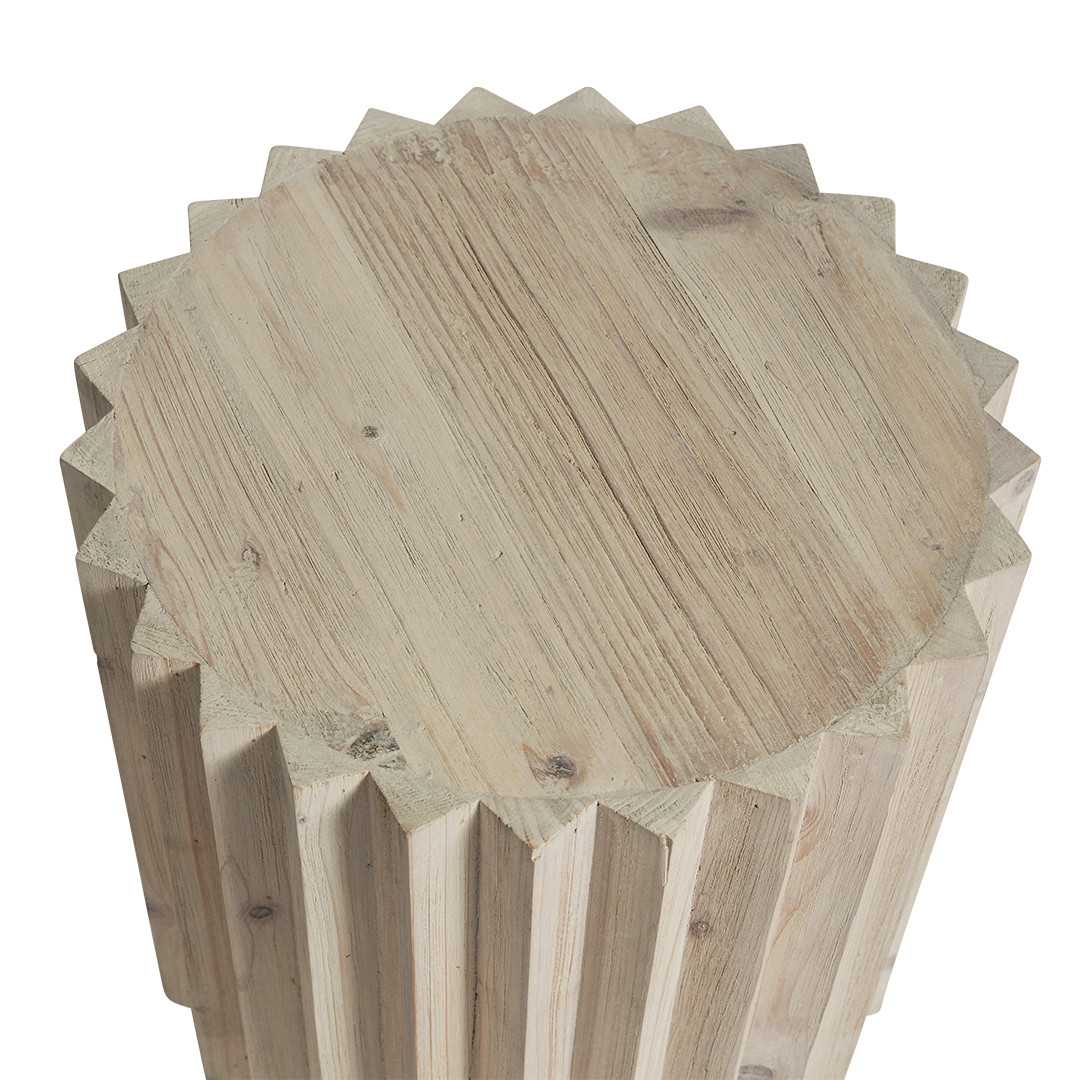 SH Bandung Timber Log Side Table