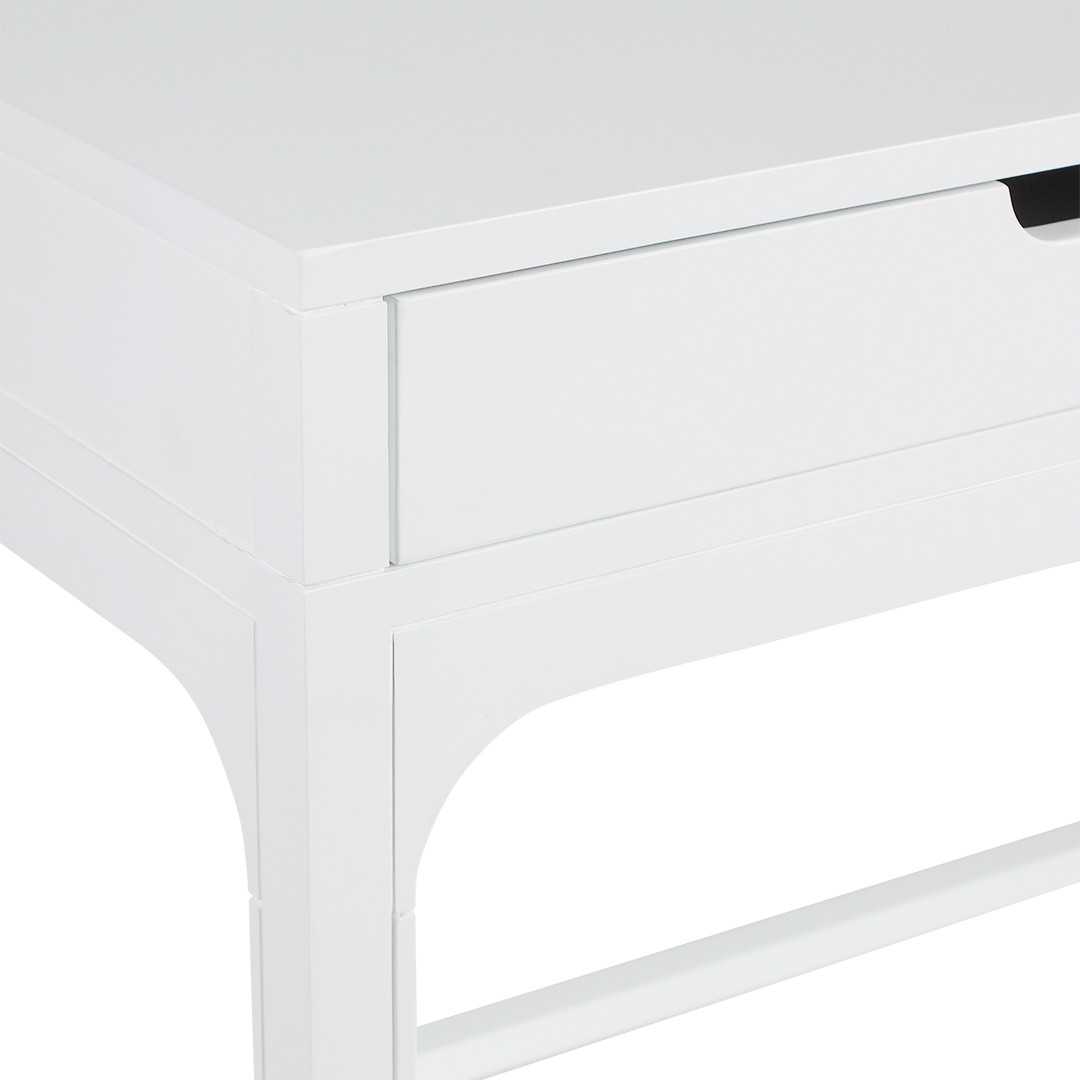 SH Ankara Desk with 2 Drawers - White