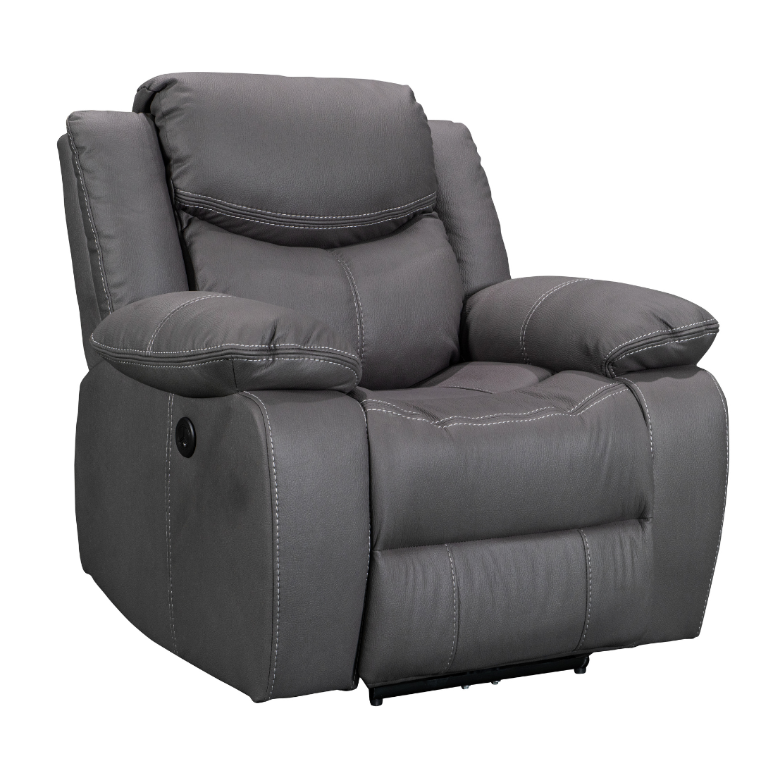 BT Urban Fabric Upholstered Power Motion Electric Recliner Chair