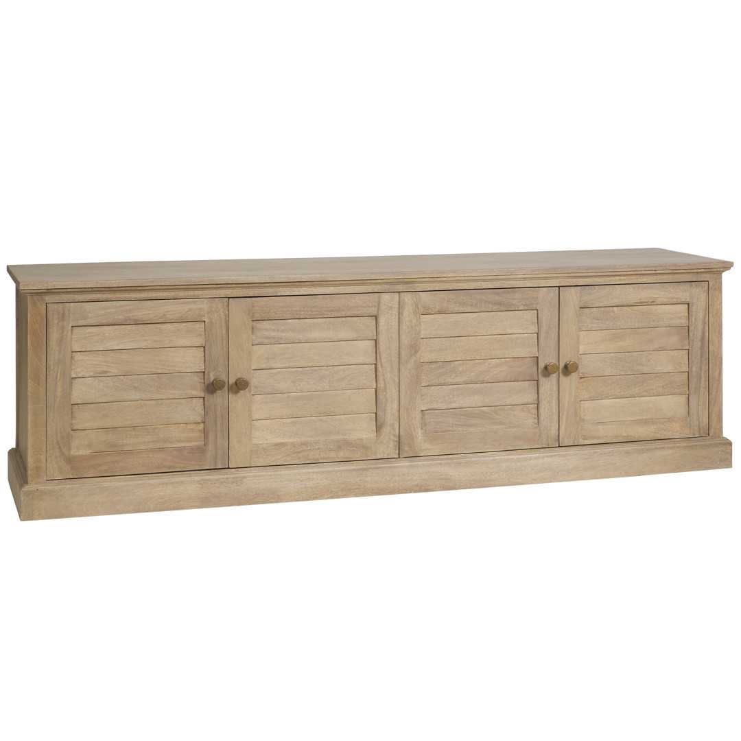 SH Chartres Solid Timber Entertainment Unit with 4 Doors