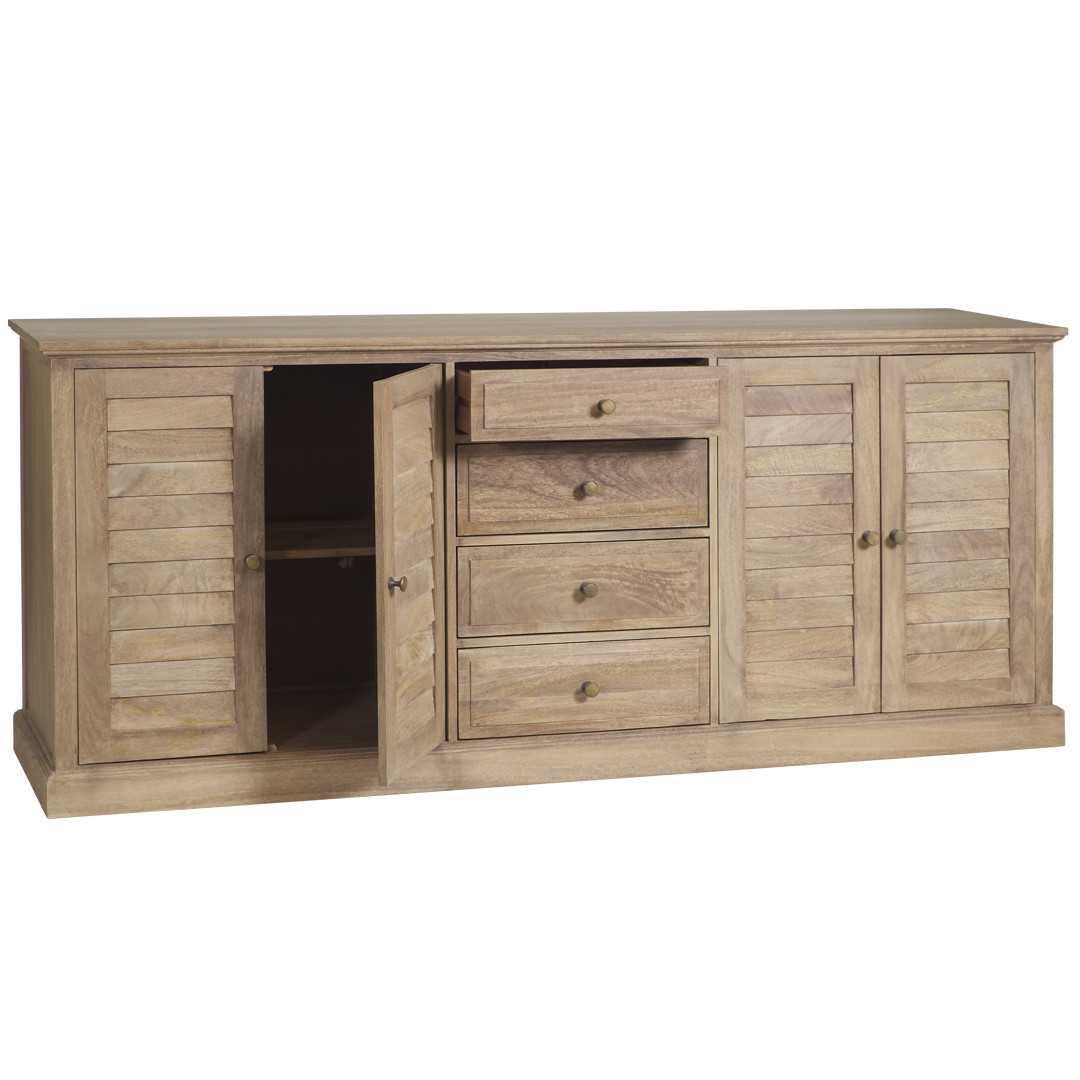 SH Chartres Solid Timber 4 Drawer Buffet