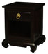 CT Shanghai 1 Drawer Bedside Table with Ring Handle