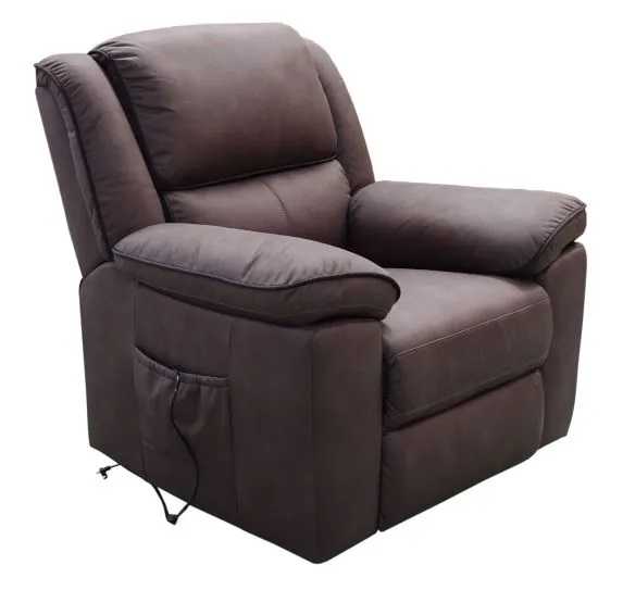 EL Arias Waxed Rhino Fabric Upholstered Lift Chair