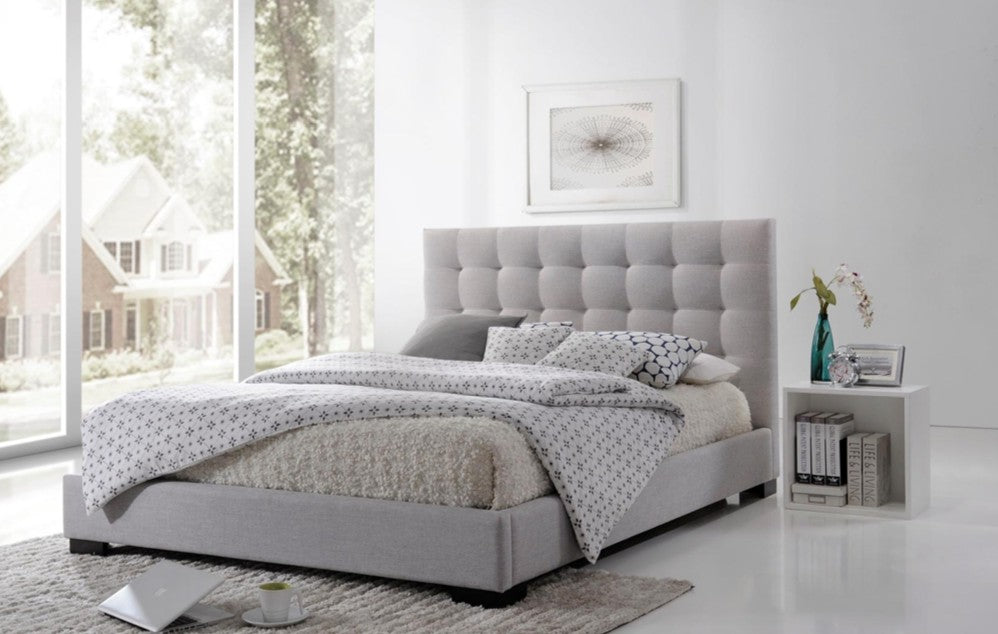 AW Memphis King, Queen & Double Beds - Peal Grey or Dark Grey