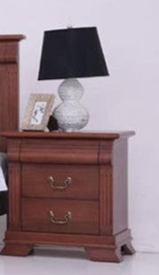 AW Caroline Bedside Table - African Walnut