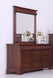 AW Caroline Dressing Table with Drawers - African Walnut