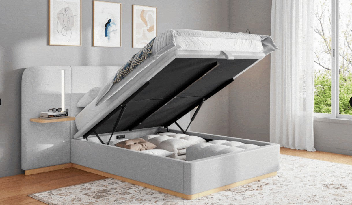 AW Isabelle Gaslift Beds Queen and King Size