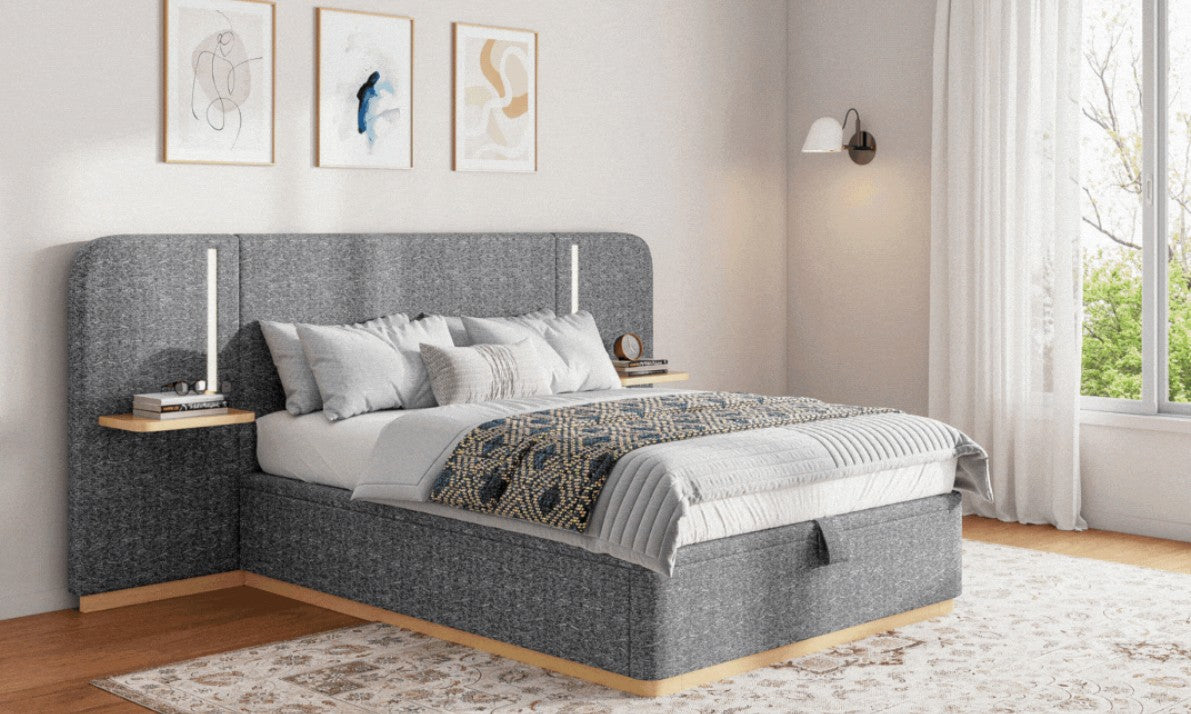 AW Isabelle Gaslift Beds Queen and King Size