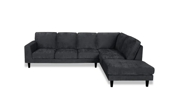 EL Arina Fabric Upholstered 5 Seaters Corner Chaise